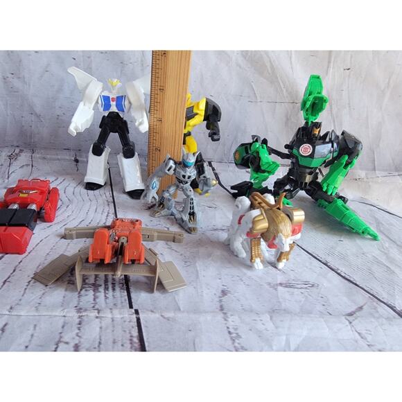 Lot Of 7 Transformer Toys Mixed Brands Figures - Picture 7 of 15